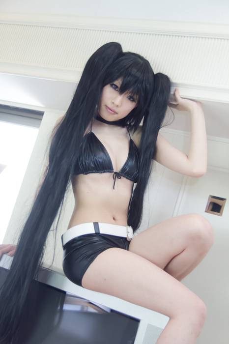 [Cosplay]ID0008 2013.03.23 Awesome Black Rock Shooter Cosplay