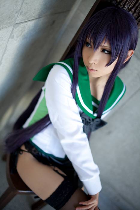 [Cosplay]ID0060 2013.04.09 High School of The Dead - Sexy Saeko Busujima [26P7.8M].rar