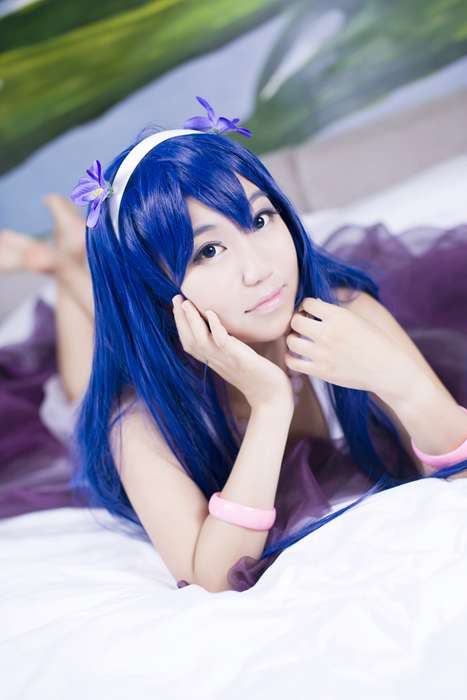 [国内Cosplay]ID0183 [CosPlay] 2015.10 No.283 海未R觉醒~泳