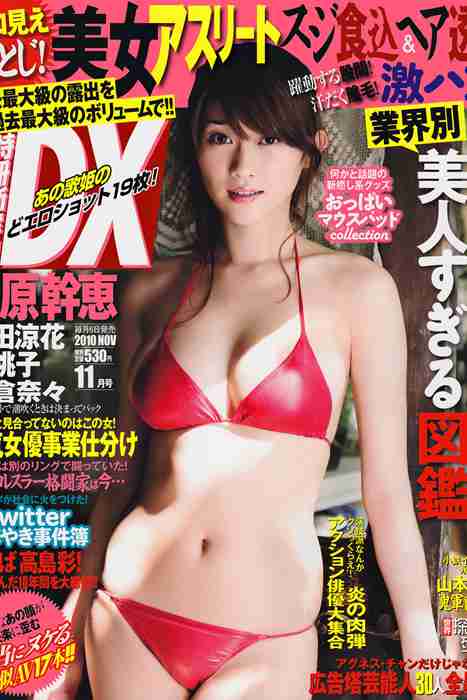 [日本写真杂志]ID0036 [DX Magazine] 2010.11 Mikie Hara 原